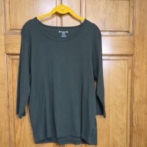 Architect Forest Green Women's Blouse
